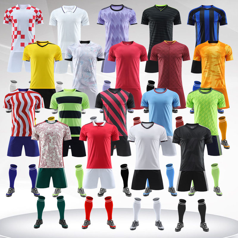 soccer blank football jersey pattern soccer wear kits sublimation jersey design custom football jersey tshirt