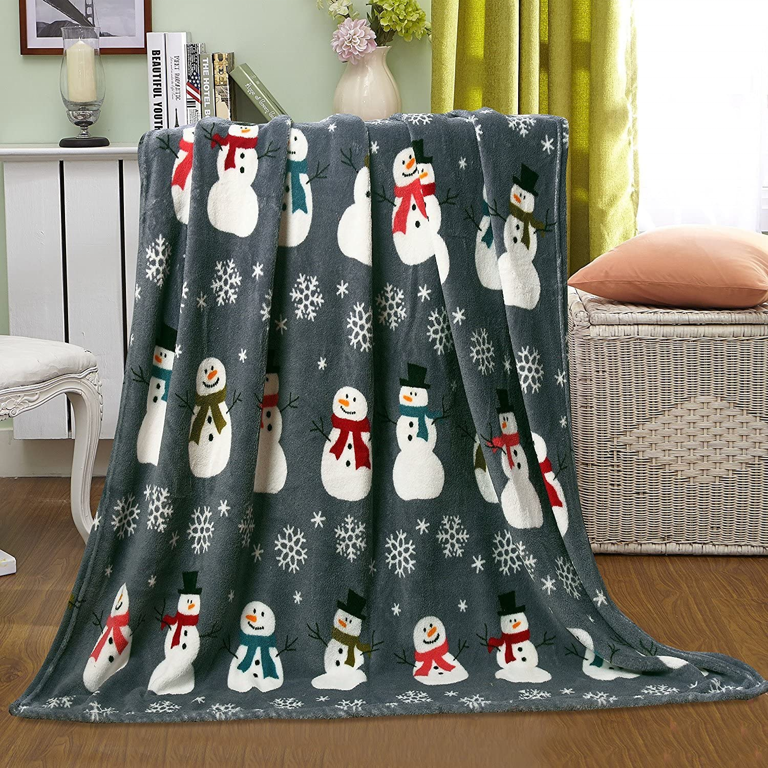 Oem Wholesales China Supplier High Quality 100% Polyester Sherpa Flannel Fleece Throw Blanket for Sofa