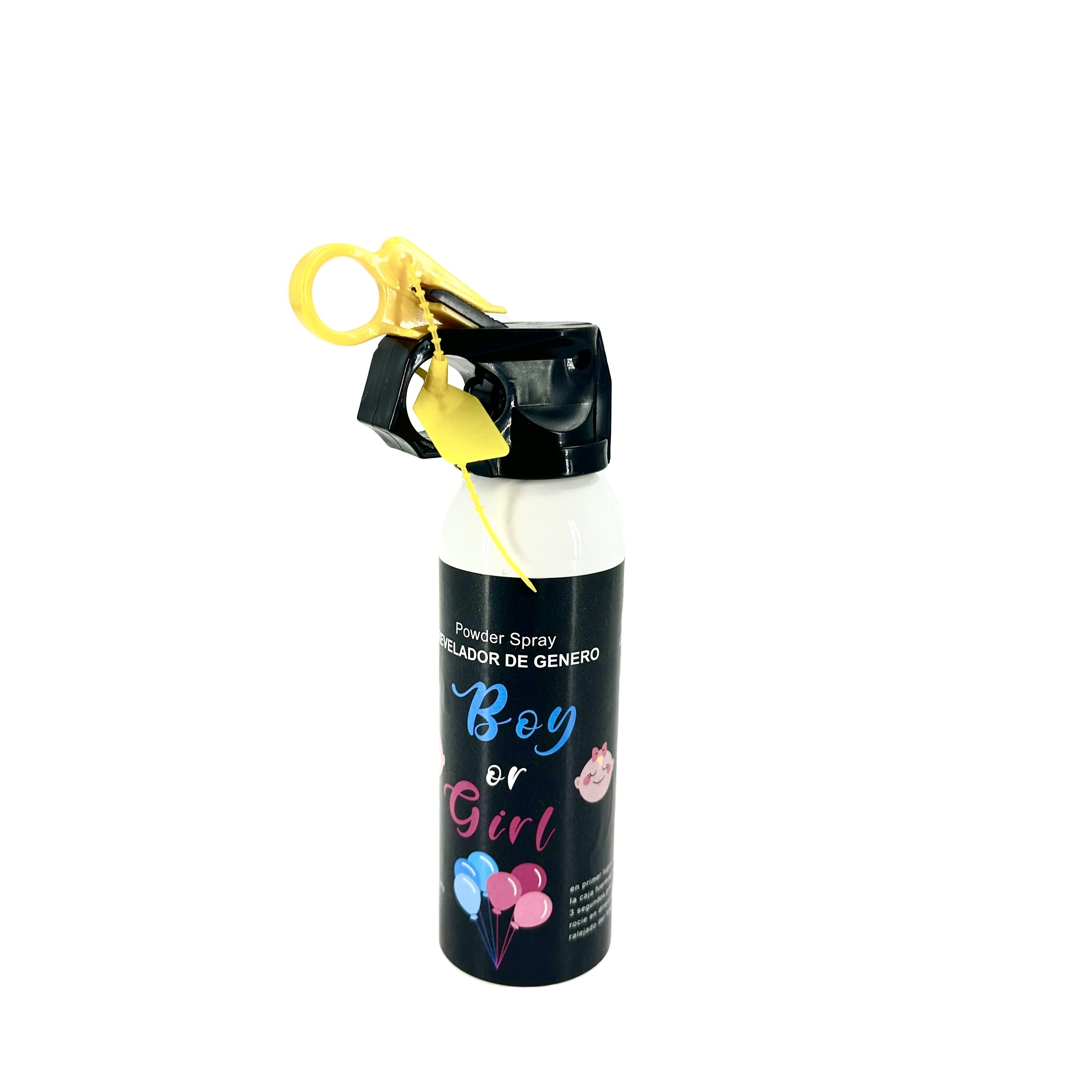 Custom Gender Reveal Fire Extinguisher Smoke Cannon Corn Powder Smoke Spray Gun Salute Fireworks 100g