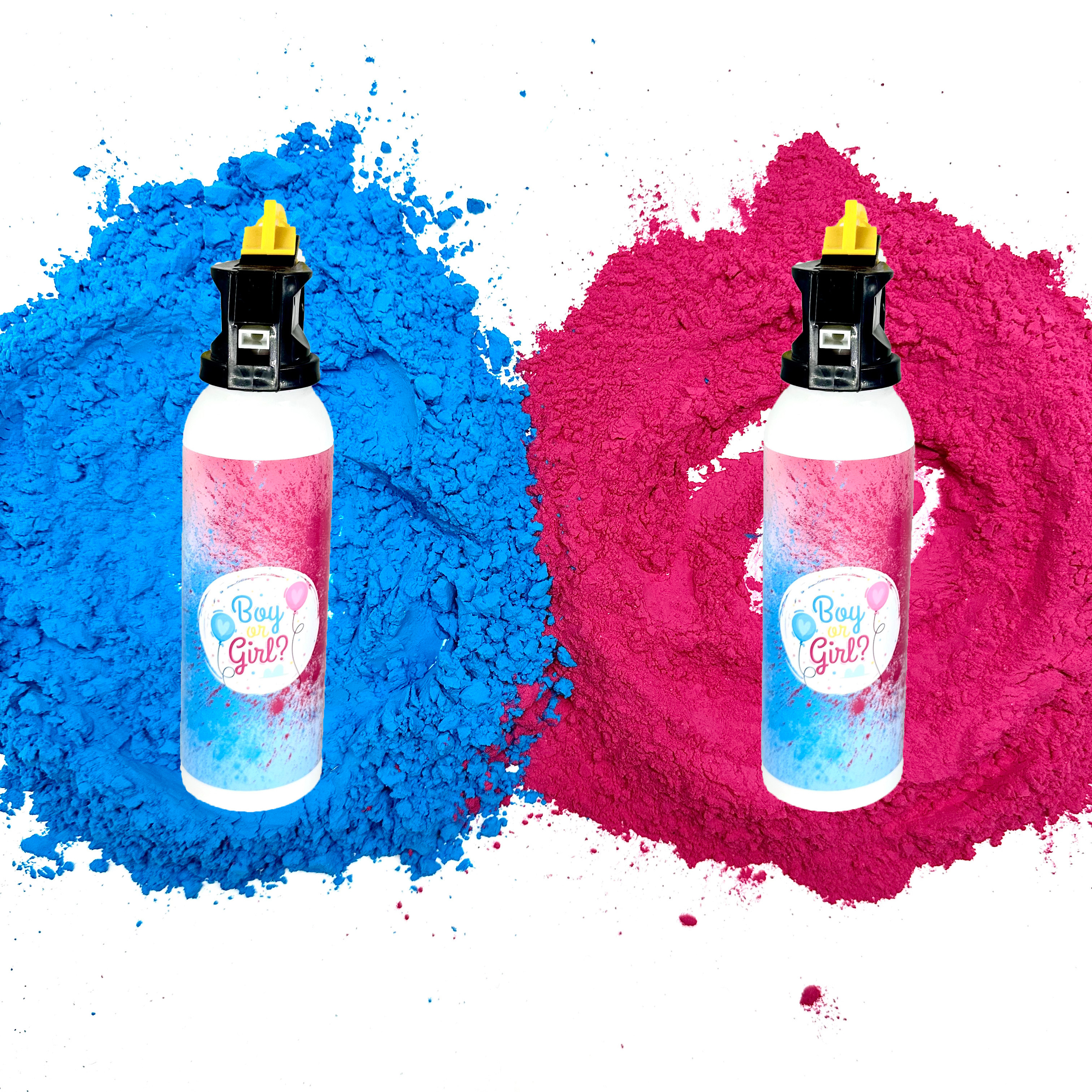 Boy or Girl color blaster extinguisher Gender Reveal Powder Smoke Blaster Spray Gender Reveal Fire Extinguisher