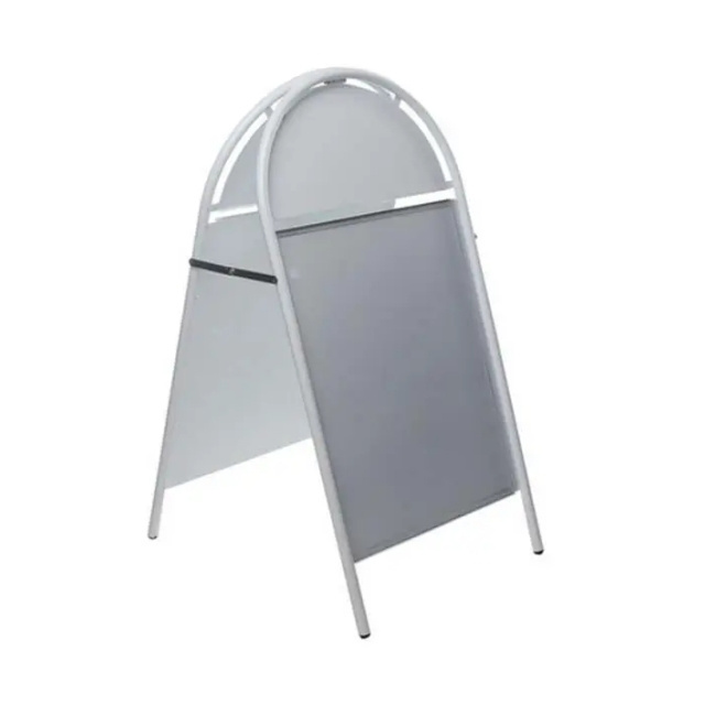 A Stand Metal Sign Pavement Wind Proof Advertisement Board Stand