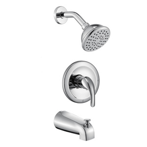 Aquacubic hot sale wall mounted Chrome shower mixer set Bathroom Shower Faucet