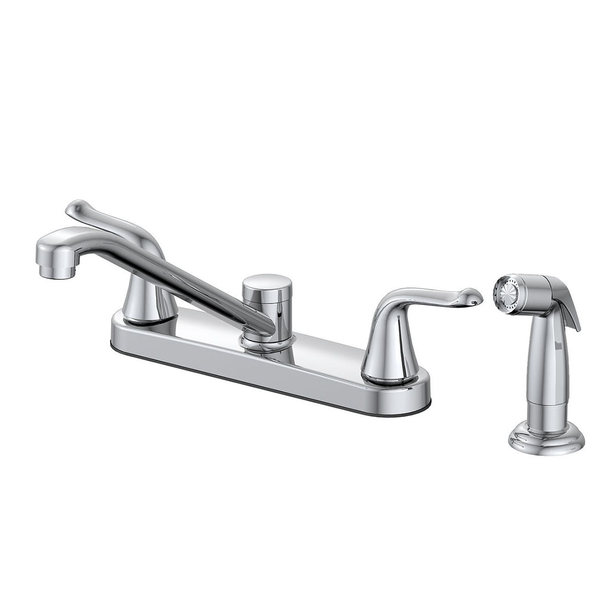 Aquacubic Centerset Kitchen Faucet with Soap Dispenser