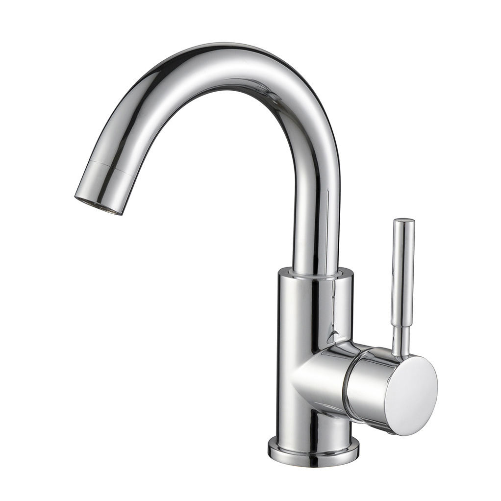 Bar Sink Faucet Brushed nickel Bathroom Faucet Stainless Steel Farmhouse Lavatory Sink Mixer Small Kitchen Faucet