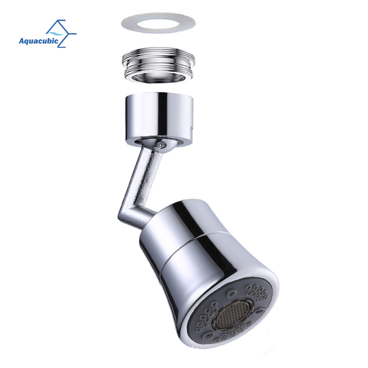 Brass 1080 Degree Swivel Sink Faucet Aerator Kitchen /Bathroom Rotatable Bubbler Tap Aerator Sprayer