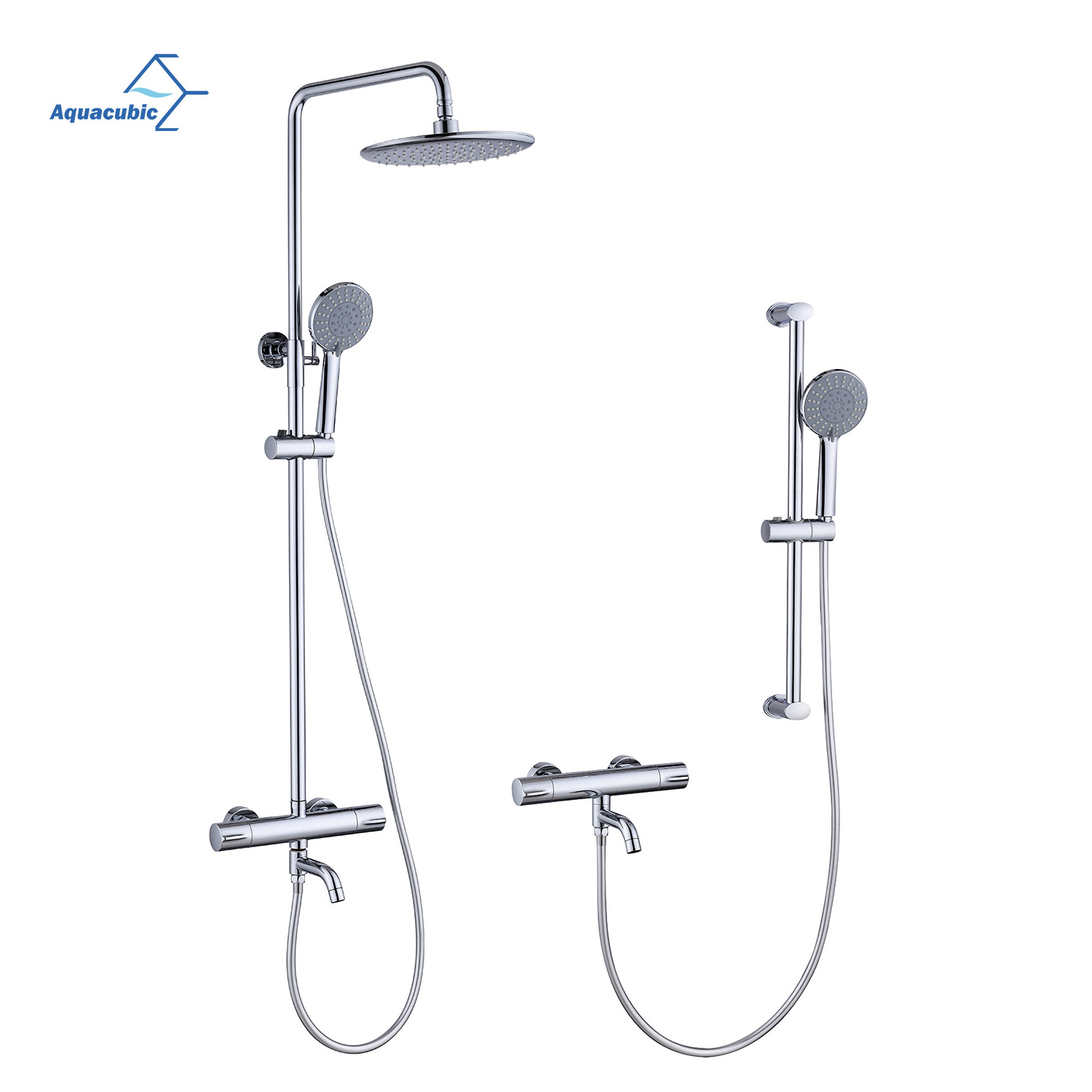 Hotel Bathroom Thermostatic control Bar Valve Diverter Thermostatic Shower mixing valve