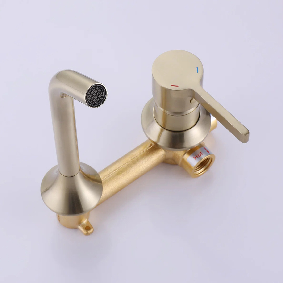 Factory Supply cupc American Standard Bathroom Basin Sink Mixer Tap Hot Water Tub Faucets Wall Mount Faucet