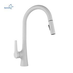 Commercial Multi-Function Restaurant Hotel Single Handle Pull Down Brass Body Water Tap Kitchen Faucet