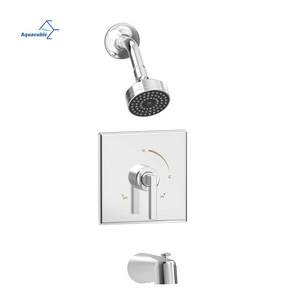 New Designed CUPC CE Certified Chrome Bath Shower Faucet Set Shower Trim Kit Shower System