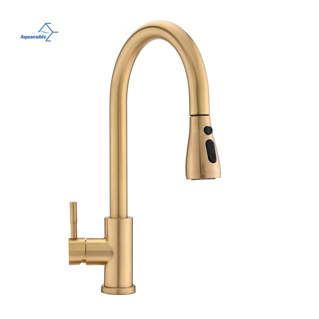 Luxury Customized Pull Down Gold Kitchen Faucet CUPC CE Certified Faucets