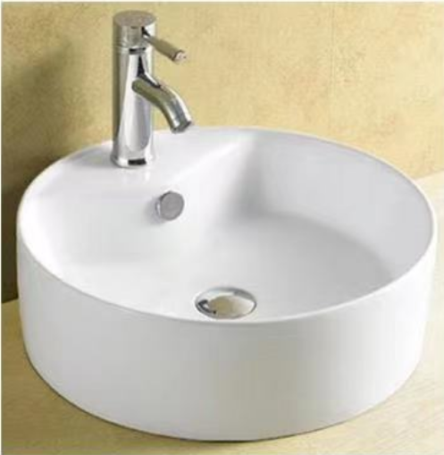 Aquacubic cUPC CE Certified Chinese Unique Design Round Above Counter Ceramic Basin