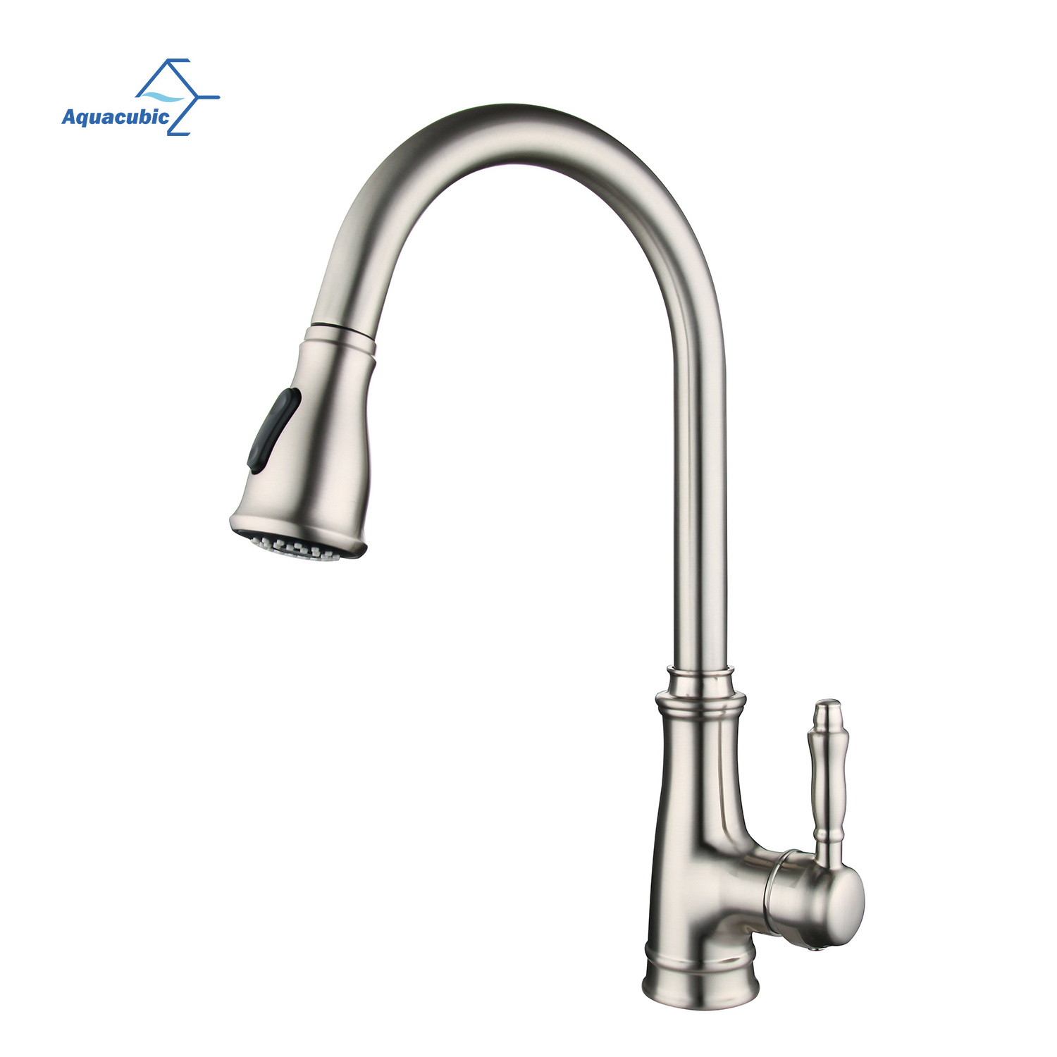 China Factory OEM/ODM Brass Kitchen Faucet Antique Hot and Cold pull out Kitchen Faucet