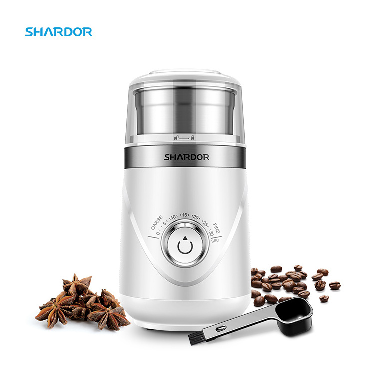 Average Noise 63 Db Automatic Coffee Grinder Electric Removable S/s Cup 70g Electric Spice Grinder Bean Coffee Grinder