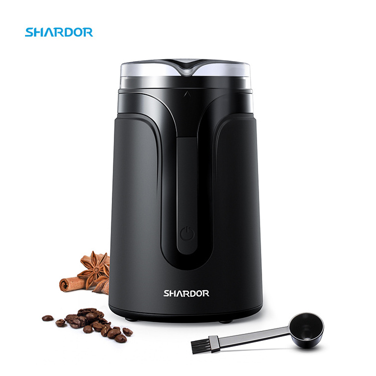 Electric Burr Grinder 304 Stainless Steel Uniform Rapid Grinding Small Portable Coffee Bean Grinder