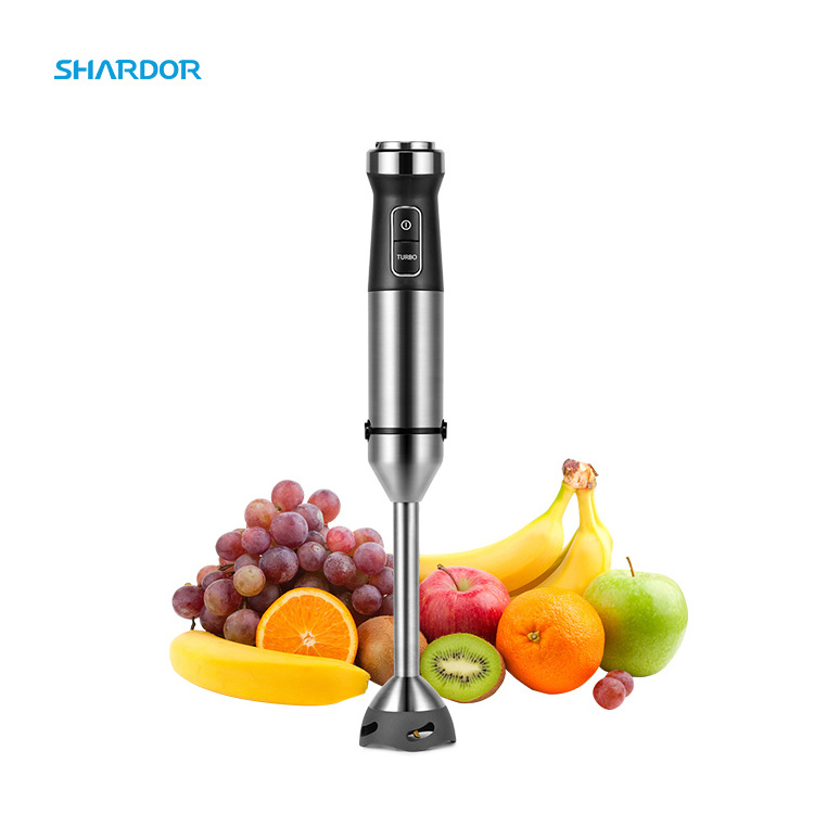 Food Chopper 1200W Immersion Mixer Blender Ergonomic Handle Multifunction Kitchen Household Stick Hand Blender Manual Blender