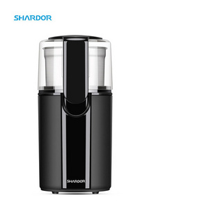 Two-cup Grinder For Dry And Wet Grind Coffee Grinder Electric 70g Removable Stainless Steel Bowl Mini Coffee Grinder