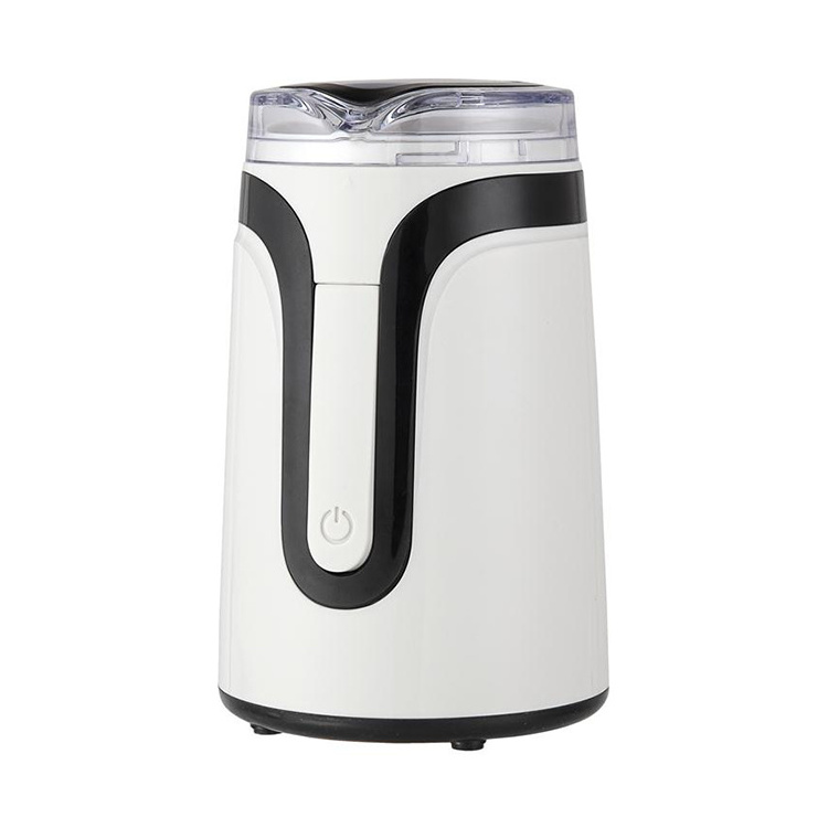 Small Mini Household OEM Logo White Color Cheap Factory Wholesale Machine 60g Blade Coffee Bean Grinder