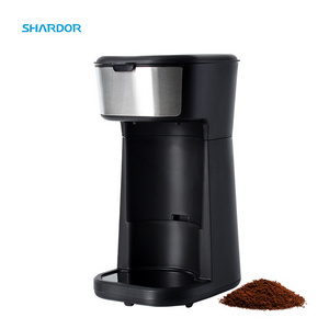 Permanent Filter Smart Anti-Drip System Coffee Brewer Machine Auto-Shut Off Compact Small Drip Coffee Maker