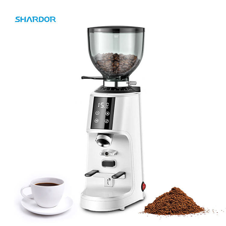 100 Fine Grinding Settings Commercial&Home Milling Grinding Machine 300g Bean Hopper Burr Grinder Professional