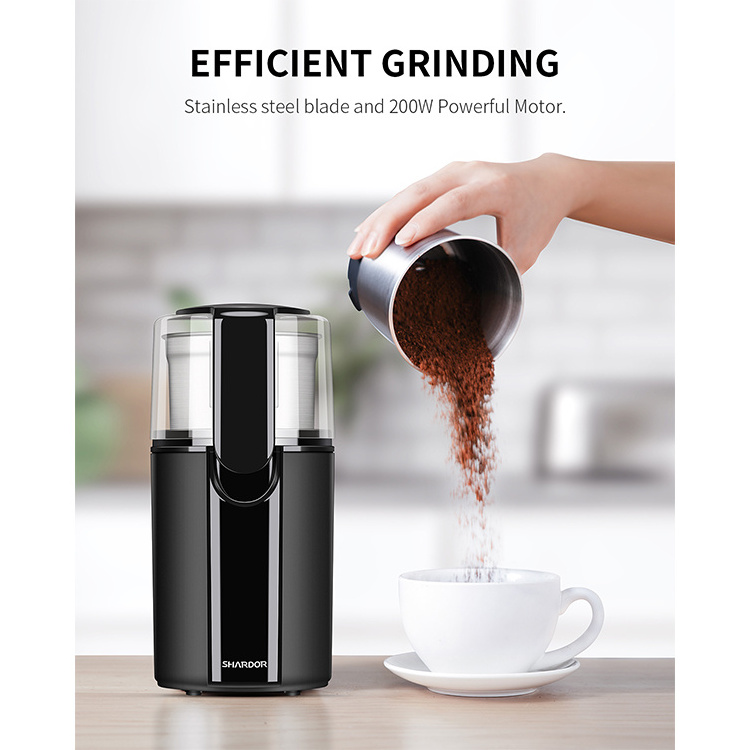 Spice Grinder Dry Wet Grinding Multi-functional Use Automatic Home Coffee Grinder