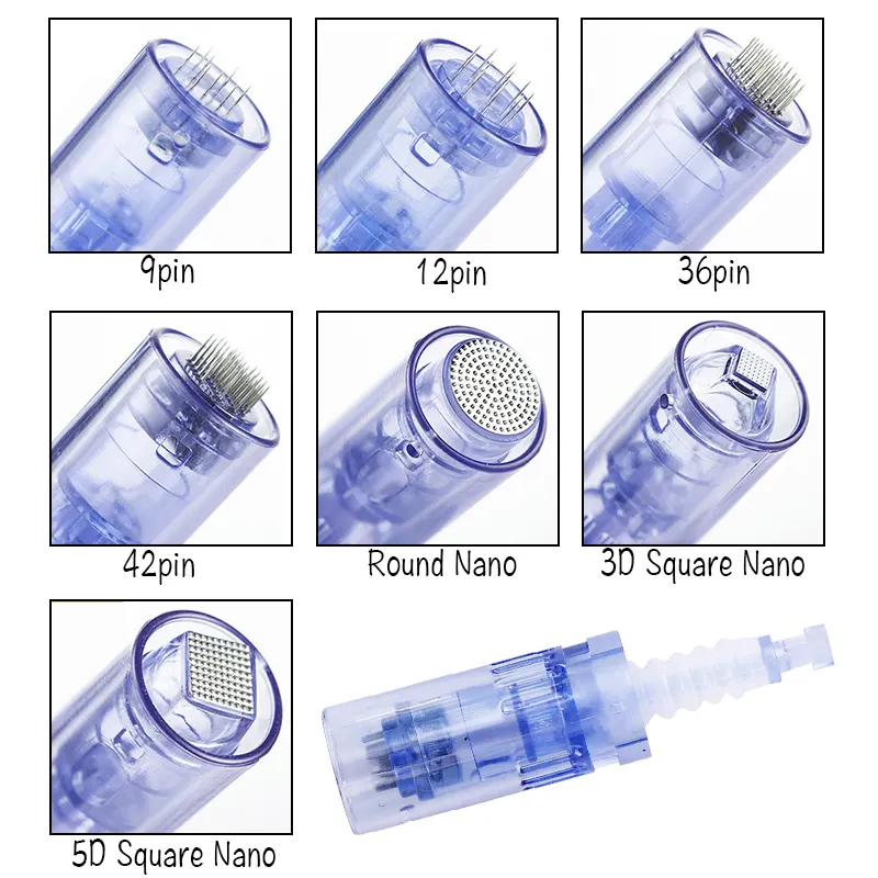 Dr Derma Pen Needles 9Pin 12 Pins 36Pins Cartridge A1 A6 Pen Needle Micro Needle Head Cartridge