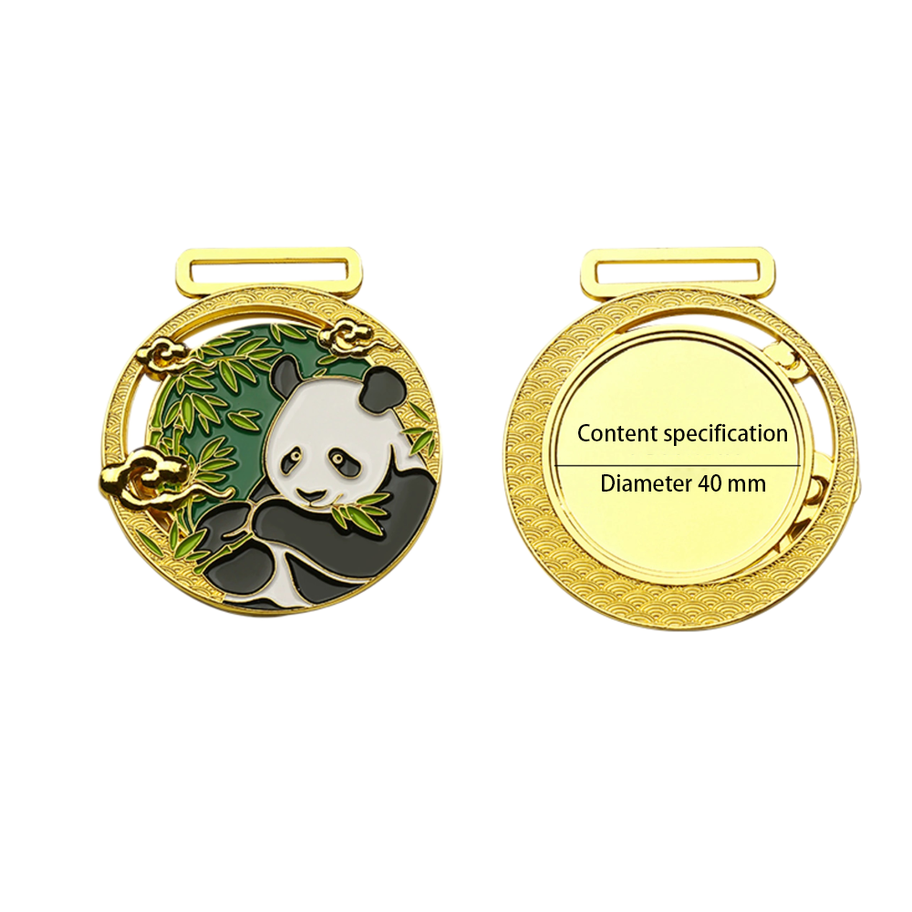 High quality factory direct custom souvenirs fake gold medal fiesta medal finisher medals