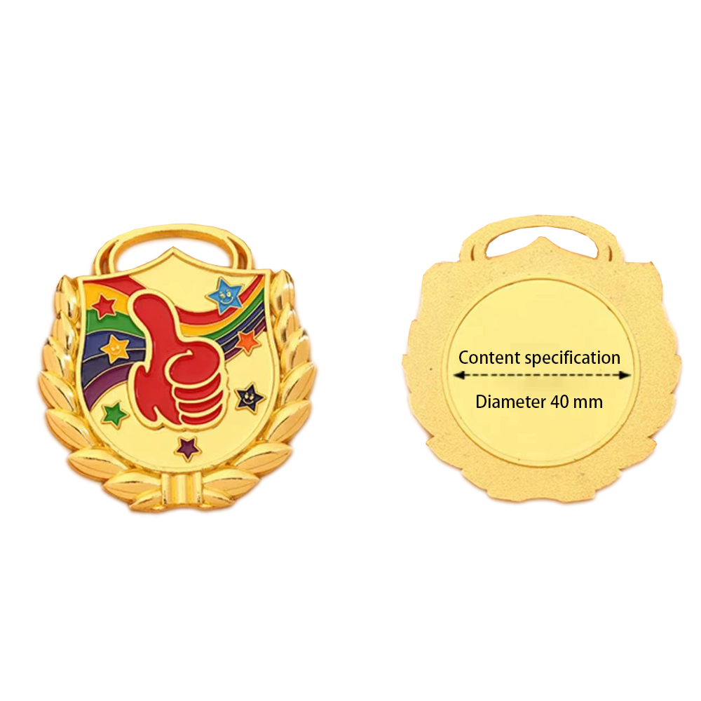 High quality factory direct custom souvenirs fake gold medal fiesta medal finisher medals