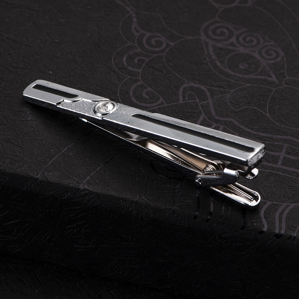 men s clip on tie stainless steel blanks  tie clips blanks wholesale custom fashion simple tie clips