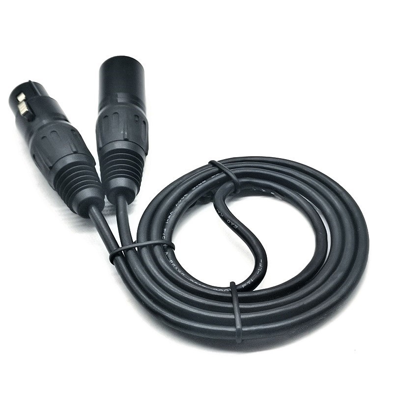 7 Pin XLR Female to 7 Pin XLR Male Speaker Microphone Balanced Audio Cable