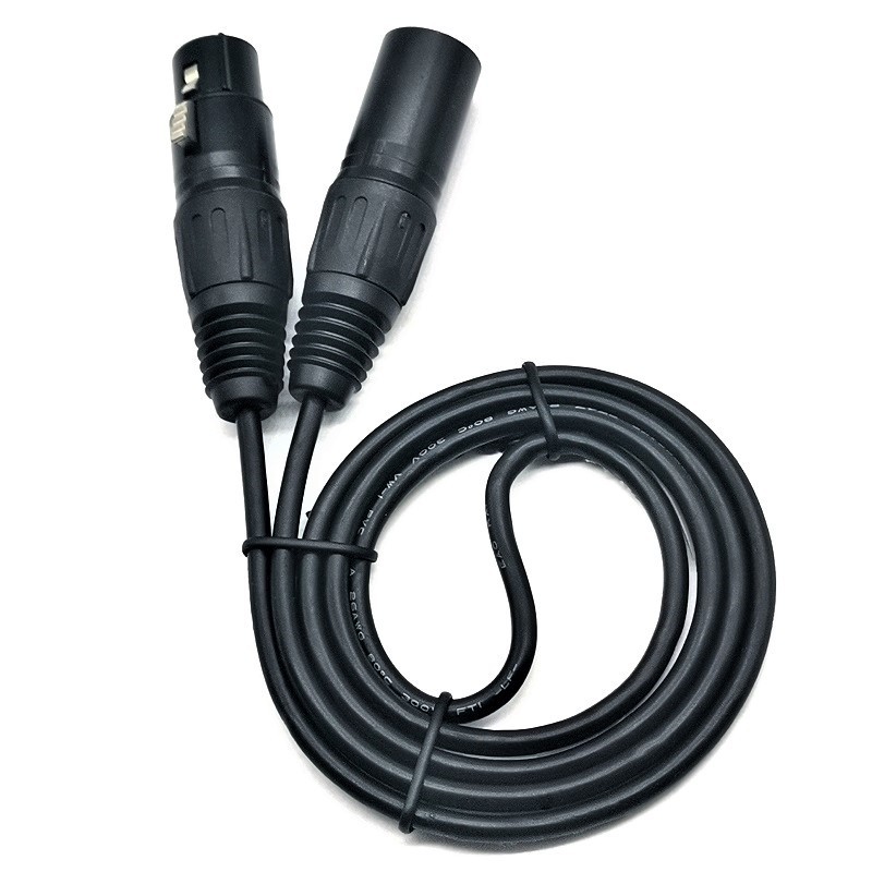 7 Pin XLR Female to 7 Pin XLR Male Speaker Microphone Balanced Audio Cable