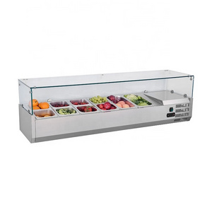 salad bar display,salad display refrigerator,salad display counter