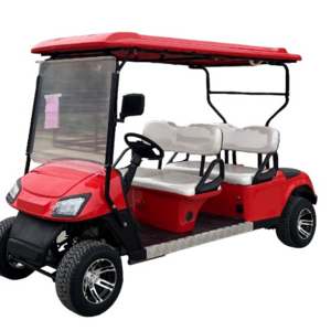 Sharefer 4 seat 60V 100AH Chaowei maintenance free batteries lithium battery 60v 3.5kw AC motorelectric golf cart 4 seater