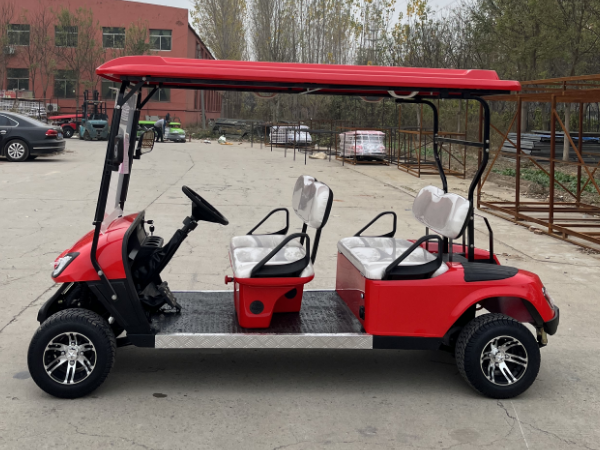 Sharefer 4 seat 60V 100AH Chaowei maintenance free batteries lithium battery 60v 3.5kw AC motorelectric golf cart 4 seater