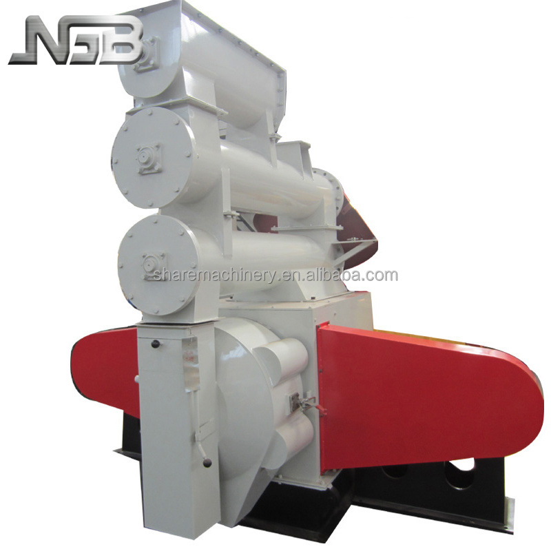 Factory Supply Ring Die Pellet Mill 6-10 ton per hour