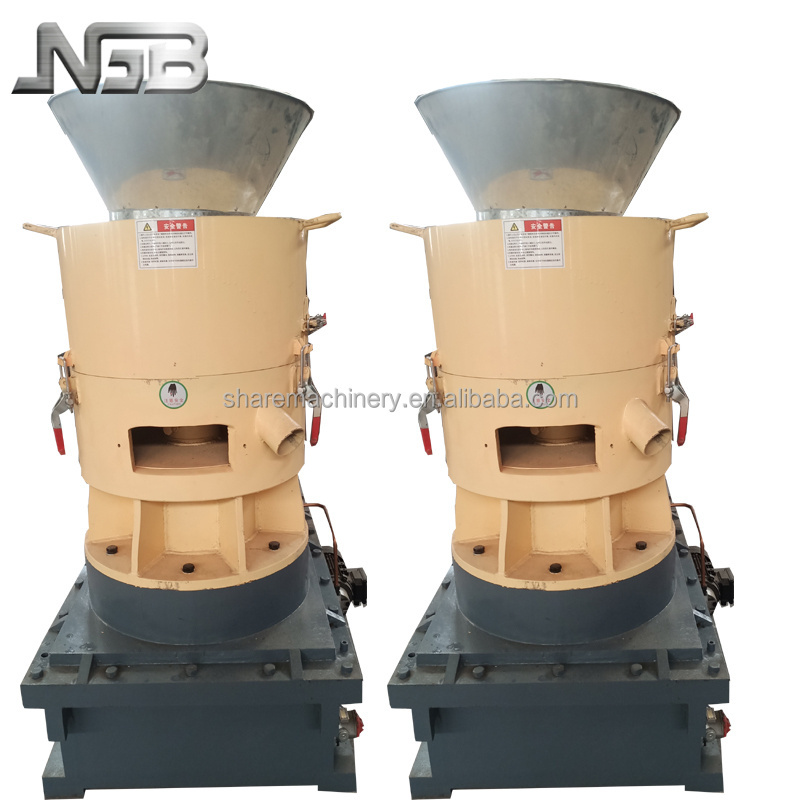 hay sawdust flat die pellet making machine