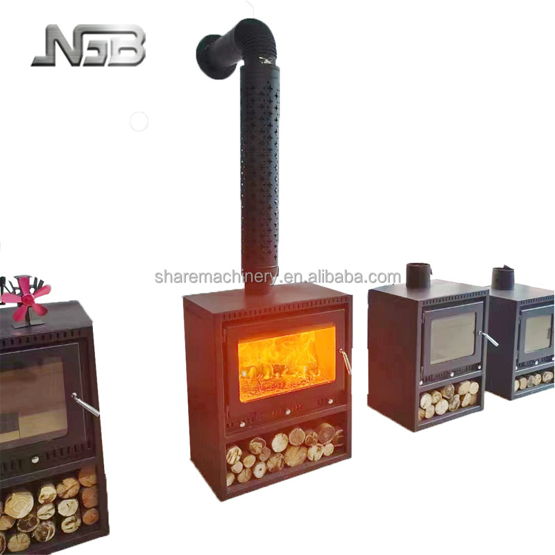 european style wood stove with water circulation heating for sale