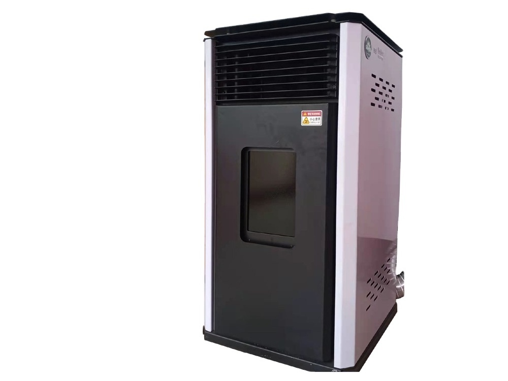 biomass wood pellet heater stove with chimney