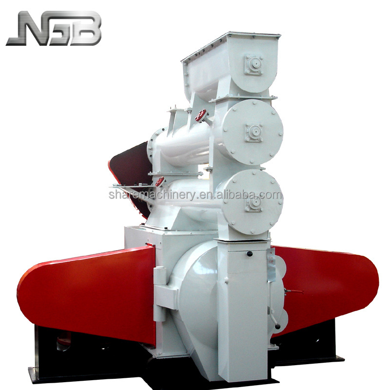 Factory Supply Ring Die Pellet Mill 6-10 ton per hour