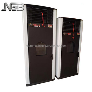 small smokeless modern wood burning pellet stove