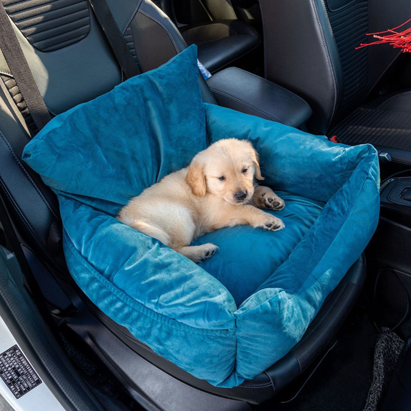 Pet seat Car cat kennel Dog kennel pet supplies cushion single seat car kennel