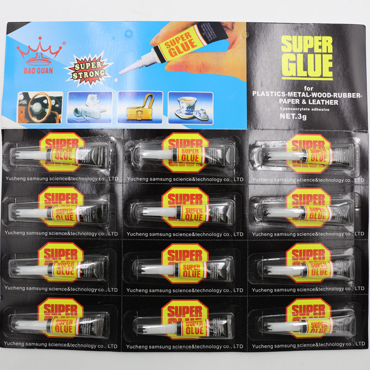 Wholesale 502 strong glue metal wood ceramic handmade model adhesive pegboard adhesive portable strong glue