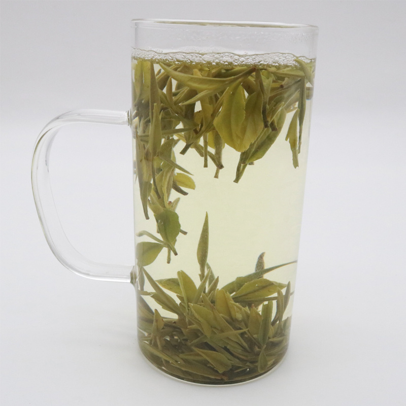 Flat Belly Tea with Metal Green Tea Maker Leaf Organic African West Lake Green Tea Flavor