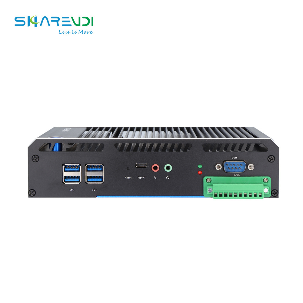 i3 i5 Durable Fanless Embedded Industrial computer Rugged design mini PC X86 single board computer