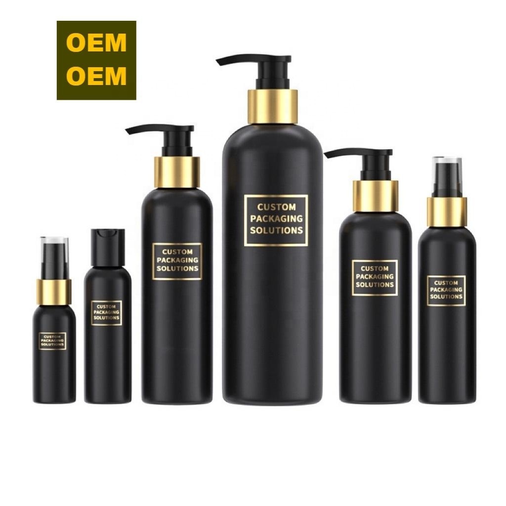 Multipurpose Hair Oil Bottles 100Ml 200Ml 300Ml 400Ml 500Ml Refillable Pet Shampoo And Conditioner Bottles Luxury Wholesale