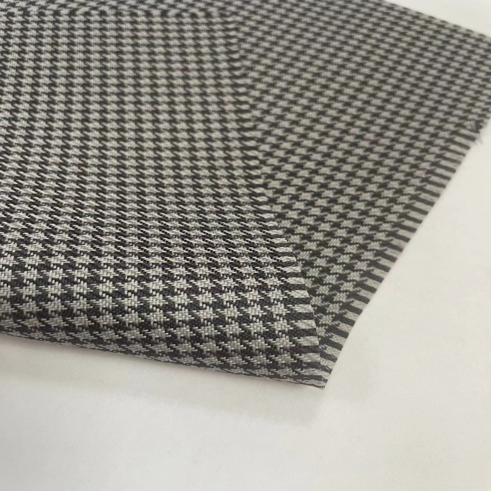 500D Polyester houndstooth cordura ATY waterproof oxford fabric pu coating tent fabric for bag and suitcases