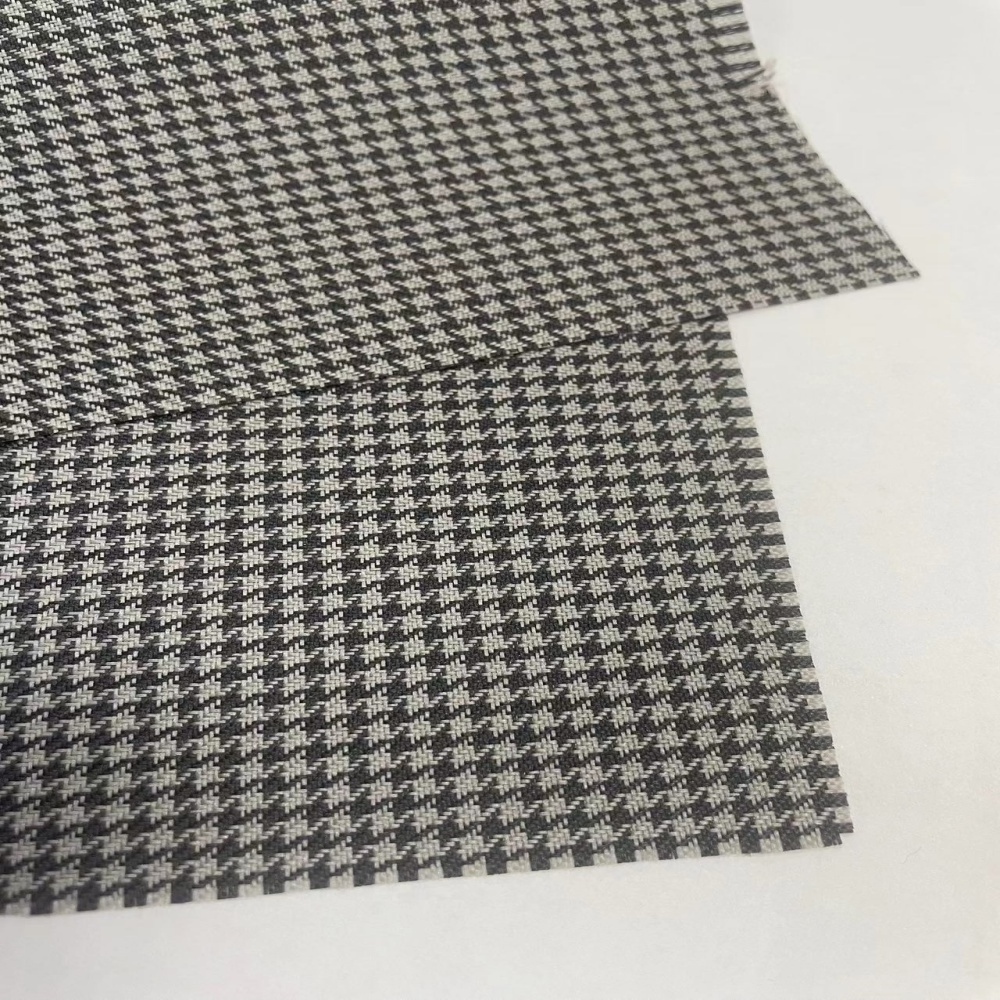 500D Polyester houndstooth cordura ATY waterproof oxford fabric pu coating tent fabric for bag and suitcases