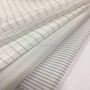 190T 210T 100%Polyester Taffeta Two Tones Pinstripe Dobby Jacquard Lining Fabric For T-Shirt And Decoration