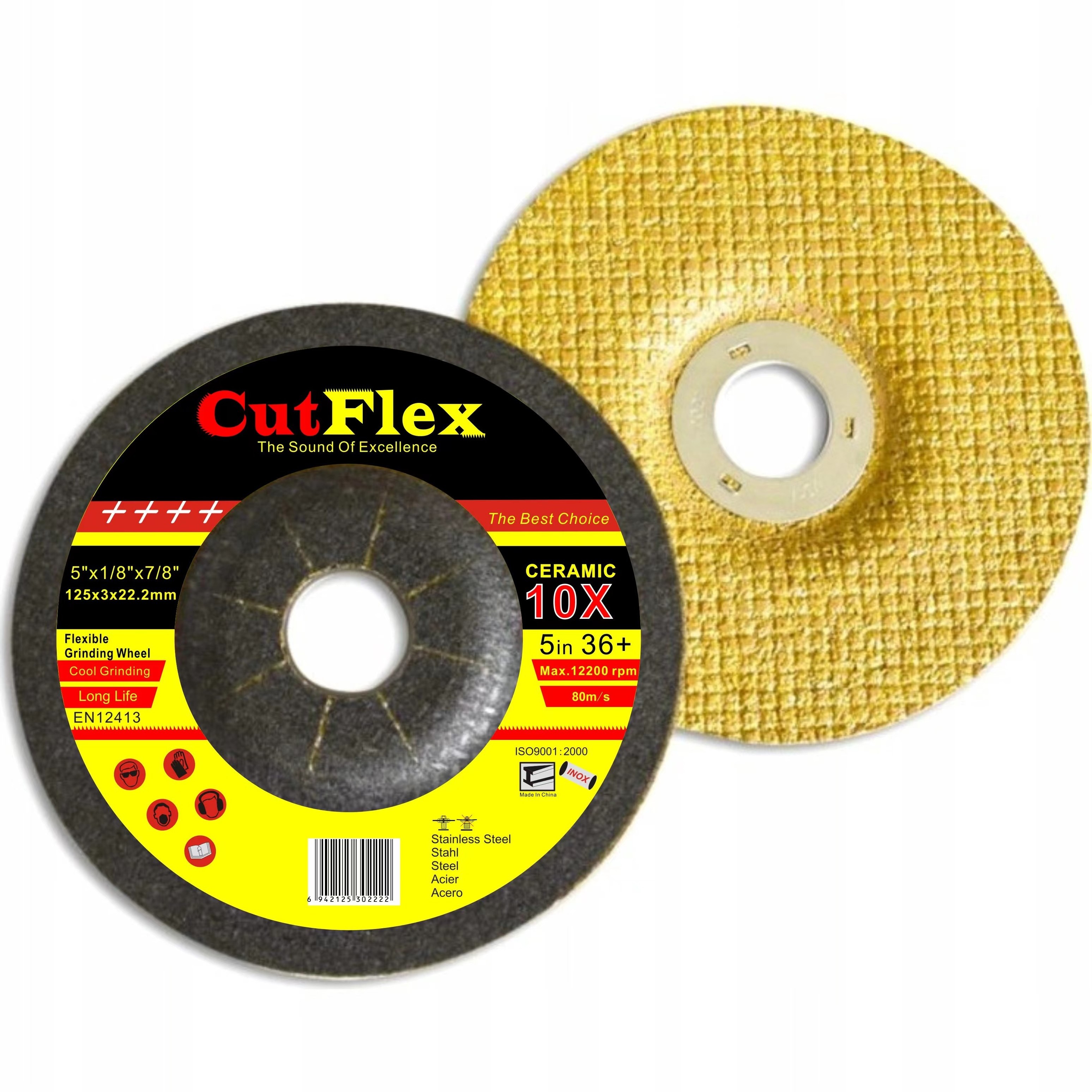 Cubitron II Flexible Grinding Wheel for metal