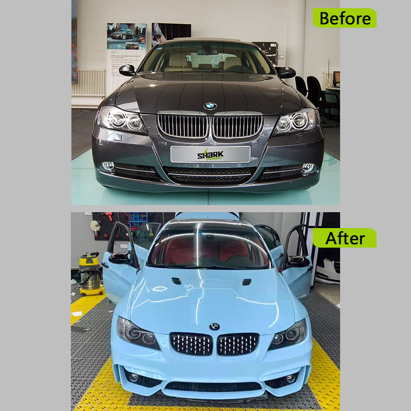 for bmw 3 series E90 E91 pre LCI hood M3 style steel Primer Painted front engine cover bonnet hood