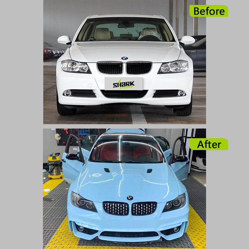 for bmw 3 series E90 E91 pre LCI hood M3 style steel Primer Painted front engine cover bonnet hood